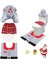 3 Parça Noel Süslemeleri Klozet Kapağı ve Banyo Paspasları Noel Baba Dekorasyon Seti Banyo Paspası Tuvalet Kapağı Noel Dekorasyonu Noel Baba Kapağı ve Tuvalet Paspasları (Yurt Dışından) 1