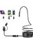 Endoskop 3'ü 1 Arada Usb/mikro Usb/tip C Megapiksel Hd Endoskop Android Telefon/windows/macbook Os Bilgisayar Için Su Geçirmez Yarı Sert Kablo Yılan Kamera (Yurt Dışından) 1