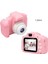 Çocuk Kamerası, Çocuk Kamerası Dijital Fotoğraf Makinesi Selfie, Dijital Kamera 8m Piksel, Flaşlı, Eğlenceli Erkek Kız Kamera 32GB Sd Kart, Pembe, Doğum Günü Yılbaşı Hediyesi (Yurt Dışından) 2