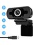 Kamera Full Hd Web Kamerası 1080P Bilgisayar Mikrofonlu Kamera USB Pc Web Kamerası Dizüstü Bilgisayar Yayını (Yurt Dışından) 1