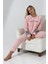 Fawn 3012 Peluş Welsoft Polar Kışlık Yumoş Kadın Pijama Takımı 1