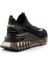Siyah Siyah File Kadın Sneaker K01413055302 4