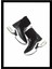Siyah Simli Kadın Sneaker K02932402378 1