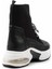Siyah Simli Kadın Sneaker K02932402378 4