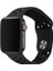 Good Case Apple Watch 9 Uyumlu 45MM Delikli Silikon Kordon-02 Siyah 1