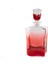 Kırmızı Degrade Cam Şişe 29 cm 800 ml 1
