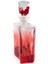 Kırmızı Degrade Cam Şişe 29 cm 800 ml 2