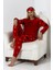 F5009 Peluş Welsoft Polar Kışlık Yumoş Kadın Pijama Takımı 2
