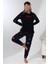 F5009 Peluş Welsoft Polar Kışlık Yumoş Kadın Pijama Takımı 4