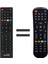 Kr Hıtech Korax Mını Hd Uydu Kumanda Siyah 1