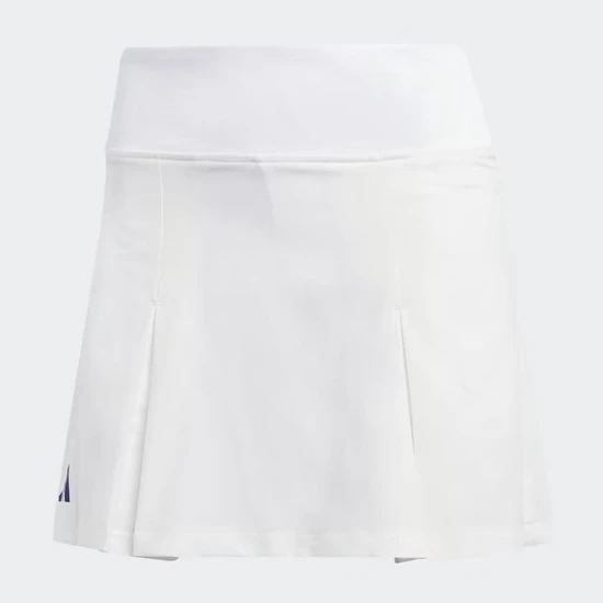adidas HT7184 Kadın Beyaz Tenis Etek