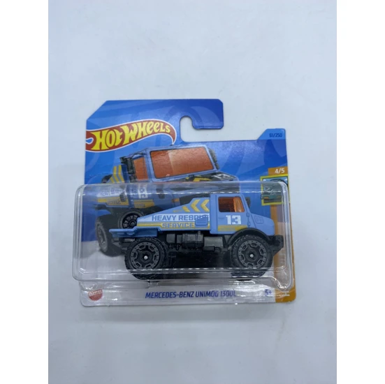 Hot Wheels Mercedes-Benz Unimog 1300L *mavi - HKJ99