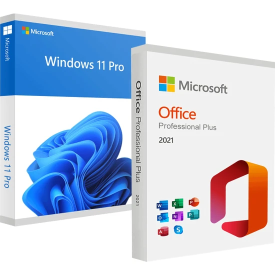 Microsoft Windows 11 Pro ve Office 2021 Pro Plus Lisans Anahtarı