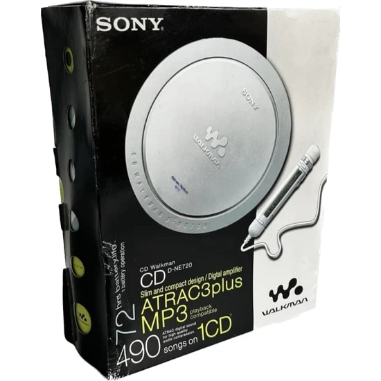 Hasyılmaz Sony Walkman D-NE720 Discman CD Player