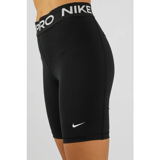 Nike Pro 365 Women's Shorts Tights 8 Inch Siyah Tayt Şort