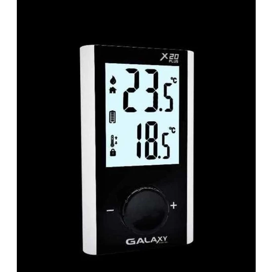 GALAXY Energy X20 Plus Kablosuz Oda Termostatı-Yeni Tip X20