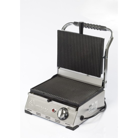 Atababa 12 Dilim Döküm Tost Makinesi 2000 W Çelik (Inox) Antrasit Renkli Yükseklik Ayarlı