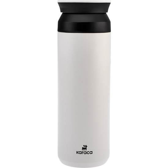 Karaca Rainbow Krem Paslanmaz Çelik Termos 500ml Sağlıklı Uzun Süre Sıcak/Soğuk Tutma