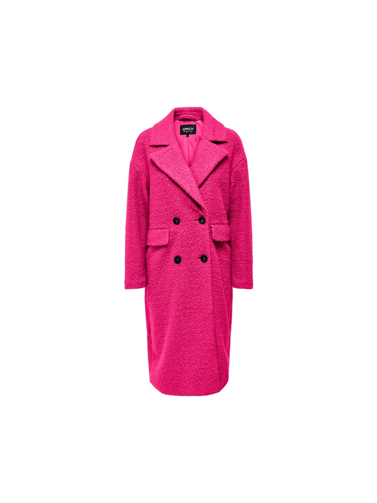Only Oversized Midi Kaban - Çift Göğüslü, Sıcak, Şık, Günlük