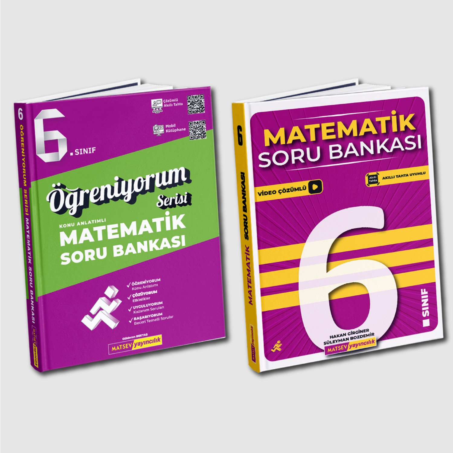 Matsev Yayıncılık 6. Sınıf Öğreniyorum Serisi - Matematik Kitabı