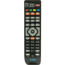 Tıvıbu Kr Tivibu Airties Aır 7205 Hd Blisterli Orjinal Uydu Kumanda (Renkli Tuşlar Üstte) (2 Büyük Pilli Aa) Siyah