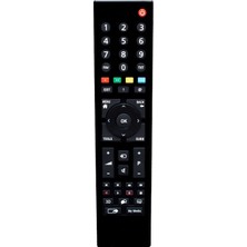 Arçelik Orjinal Kl Arçelik-Beko 3D Tuşlu Lcd-Led Tv Kumanda (RC3214802/01-  S1187R-1) Siyah