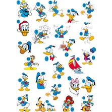Lilya Sticker Donald Duck 3D Sticker Seti