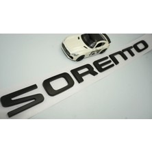 Dk Kia Sorento 2021 2023 Ön Kaput ve Bagaj 3m Abs Siyah Yazı Logo