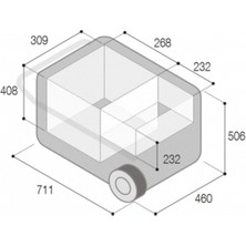 Marintek Vitrifrigo Portatif Buzdolabı-Dondurucu. Model VFT50 50 Litre