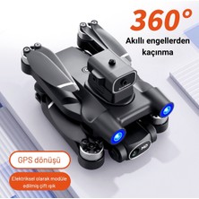 Piha S136 Drone 5g Wı-Fı 1080PLUS Hd Çift Kamera Gps Beni Takip Et Modu Lazer Engelden Kaçınma