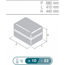 Marintek Vitrifrigo Portatif Buzdolabı-Dondurucu. Model VF35P 35 Litre