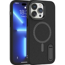 Forestl Digital Iphone 14 Pro Fall Anti-Fall Telefon Kılıfı Için Sabit Pc Yumuşak Tpu Akıllı Telefon Kapağı Kickstand-Purple (Yurt Dışından)