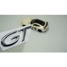 Dk Porsche Gt Krom Metal Bagaj Logo Orjinal Ürün