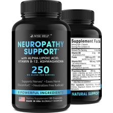 Wise Help Neuropathy Support Natural Anti Stress 30 Kapsül