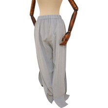 The Sile Fabric Şile Bezi Yırtmaçlı Pantolon