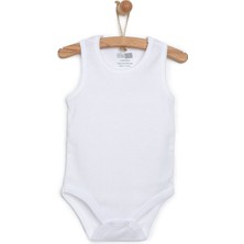 HelloBaby Beyaz Body Atlet Kol 