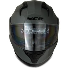 ICON Çene Açılır Koyu Nardo Kask