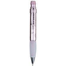 Serve Deep Mekanik Kurşun Kalem 0.7 mm Metalik Desenli Toz Pembe