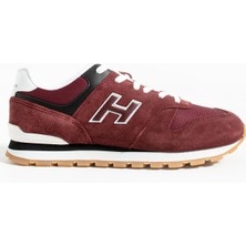 Hammer Jack Kolombiya Hakiki Deri Bordo Erkek Spor Ayakkabı 101 23538-M