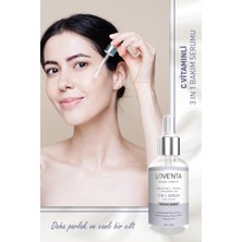 Love'nta Cosmetics 3 İn 1 Serum C Vitamini, Hyaluronic Acid, Glycolic Acid - Alkol, Paraben, Parfüm İçermez