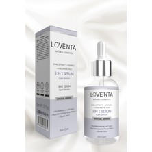 Love'nta Cosmetics 3 İn 1 Serum C Vitamini, Hyaluronic Acid, Glycolic Acid - Alkol, Paraben, Parfüm İçermez