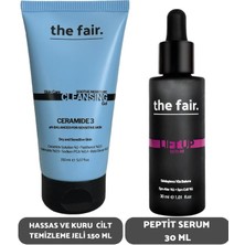 the fair. Hassas ve Kuru Cilt Temizleme Jeli 150 ml ve Peptit Serum Seti 30 ml