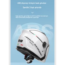 Maryun Motosiklet Kaskı, Elektrikli Bisiklet Kaskı, Dört Mevsim Binicilik Kaskı, Motosiklet Kaskı, Buğu Önleyici Çift Lens (Yurt Dışından)