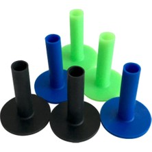 Bahara 6 Paket Kauçuk Golf Egzersiz Alanı Tee Kullanılabilir Golf Aksesuarları Dia. 55MM 70MM (Yurt Dışından)