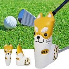 Bahara Su Geçirmez Golf Blade Atıcı Başörtüsü Nakış Kulübü Başkanı Kapak Kaymaz Sarı (Yurt Dışından)