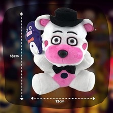 Ascii Jıayı 18CM White Hat Bear Plush Toy (Yurt Dışından)