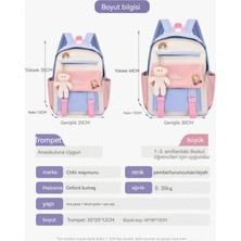 Ascii Zaox   Ilkokul Öğrencileri Omuz Çantası 3-7 Yaş