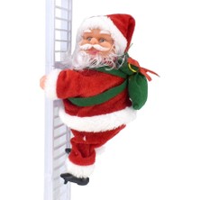 Liangou HB Nutu Merdivene Tırmanan Yaşlı Adam Ipe Tırmanan Noel Baba Bebeği (Yurt Dışından)