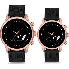 Stony Çift Saatleri Sevgili Saati Love El Yazısı Çift Kol Saati