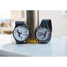 Stony Çift Saatleri Seninle Sonsuza Sevgili Çift Kol Saati